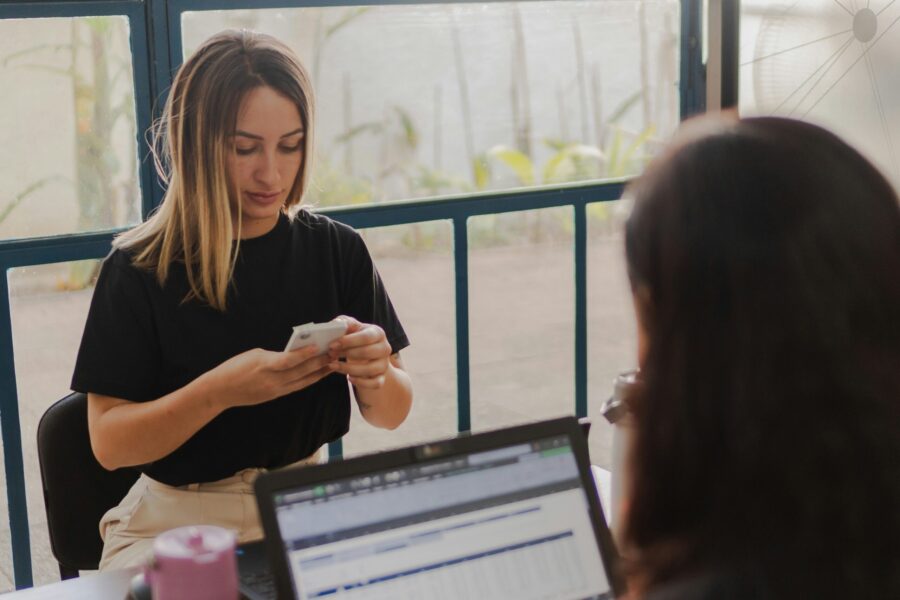 woman-on-phone-in-office